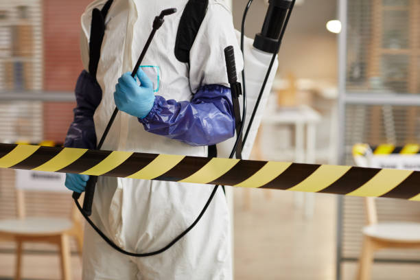 Professional Biohazard Cleanup technician working in Ogden, IA